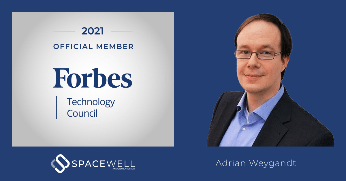 Adrian Weygandt officiell medlem av Forbes Technology Council