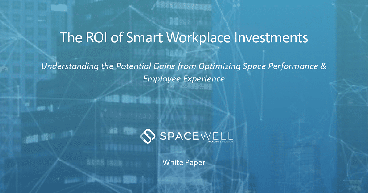 White Paper on the ROI of Smart Workplace Investments cover