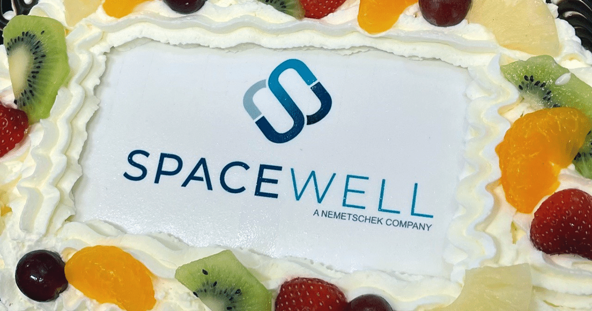 Spacewell taart